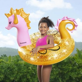 BESTWAY Csillogó Csikóhal Úszógumi 115 cm x 104 cm 10+