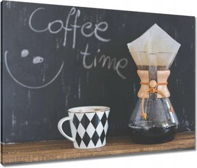 Vászonkép 80x60 Coffee time