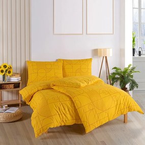 BedTex pamut ágynemét Geo Ray Flower, 140 x 200cm, 70 x 90 cm, 140 x 200 cm, 70 x 90 cm