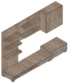 Nappali fal Harmonal (barna). 1121025