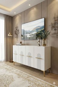 Ida 120 - White, Gold