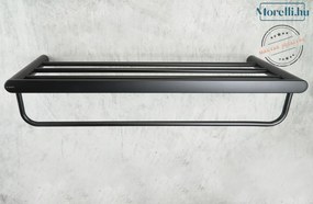 DEANTE-ADR-N531 ROUND Fekete Színű Fürdőszobai Polc