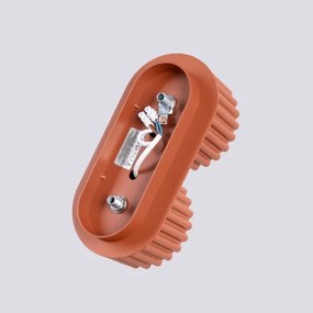 Sollux  SL.1803 - AURA irányítható spotlámpa 2xGX53/10W/230V narancssárga