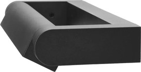 BRILAGI - SALERNO LED kültéri fali lámpa LED/12W/230V 35,5 cm fekete IP65