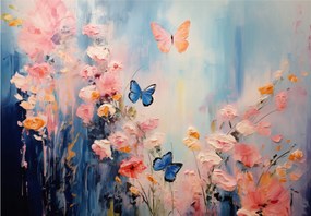 Flizelin fotótapéta Bazsarózsa Virágok Finomság Tavasz Art 250x175 +ragasztó