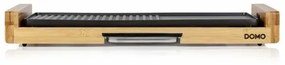DOMO DO8311TP elektromos asztali grill - bambusz