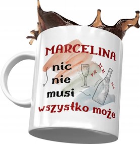 Bögre Marcelina Feleség Barátnő Ajándék Nyomtatott Fotóval