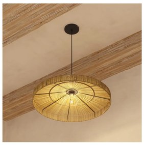 Atmosphera Atmosphera - Csillár zsinóron BELLAMY 1xE27/40W/230V juta P6681