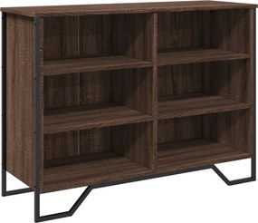 vidaXL barna tölgyszínű szerelt fa tálalószekrény 101 x 35,5 x 74,5 cm
