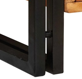 Cipőszekrény polcokkal Barna 90 x 38 x 45 cm tömör akácfa