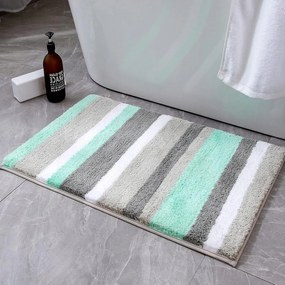 Fürdőszobaszőnyeg Miulee 60 × 90 CM – Csúszásgátló, Nedvszívó, Puha