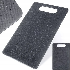 Konyhai vágódeszka műanyag gránit univerzális 24x15 cm