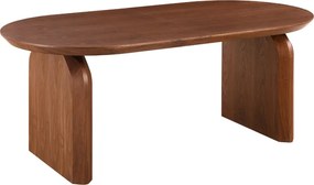 Kihúzható étkezőasztal 100–300 cm méretben, dió színben DANTE