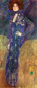 Reprodukció Emilie Floege (1902), Gustav Klimt