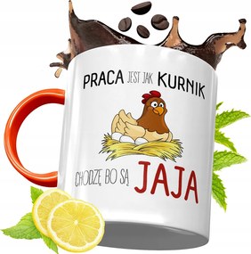 Narancssárga Bögre Vicces Ajándék