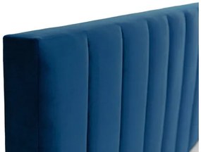 Franciaágy 140 cm Bleash New (szürke + arany) (ágyráccsal). 1104103
