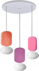 Függőlámpa kerek 3xG9 10W fehér Ballo Light Prestige