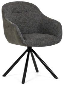 Étkezőszék-készlet visszahúzható mechanizmussalDCH-Y1143 GREY2, 2 db