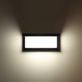 Brilagi - LED dimmelhető kültéri fali lámpa BRICKY 1xE27/6W/230V 2700-6500K IP54 fekete