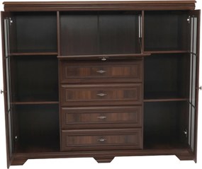 vitrines szekrény bárszekrénnyel, samoa king, KORA KK7