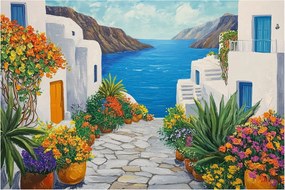 Kép - Görög sikátor (90x60 cm)