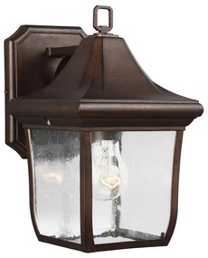 Feiss - Kültéri fali lámpa OAKMONT 1xE27/60W/230V IP44 bronz