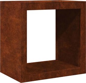 vidaXL tűzifa állvány 60x40x60 cm időjárásálló acélból