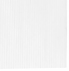 fehér bambusz térelválasztó 165 x 400 cm