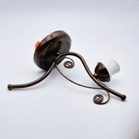 Fali lámpa RETRO II 1xE27/60W/230V bronz patina