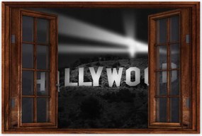 Poszterek 90x60 Hollywood Felirat