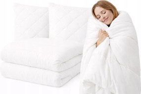 Egész évben használható paplan 220x200 antiallergén 2 párna 70x80 Lengyel szett