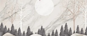 Kép - Téli táj (120x50 cm)