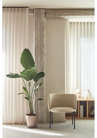 Fehér műbőr fotel Mogi - Teulat