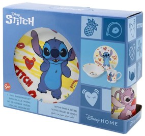 Disney Lilo és Stitch, A csillagkutya Heart porcelán étkészlet Díszdobozban