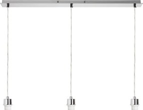 RENDL MORE 80 mennyezeti függőlámpa alap matt nikkel 230V LED E27 3x15W