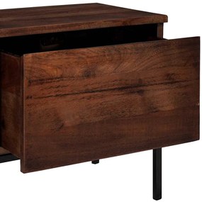 Média tárolószekrények és állványok mézbarna 110 x 30 x 36 cm