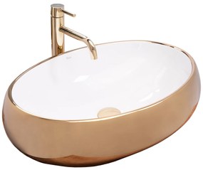 Pultos mosdó Rea Melania White / Gold