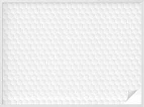 Öntapadós szélvédő furnér Adatvédelem Fehér mozaik 200x146