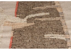 Barna-bézs gyapjú szőnyeg 200x300 cm Briton – Dutchbone