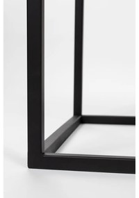 Fekete rattan bortartó szekrény 16 palackhoz, 80x175 cm Guuji - White Label