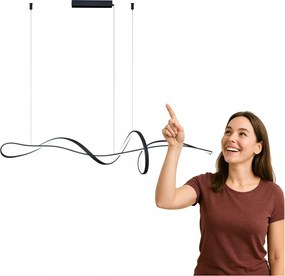 Led függőlámpa 40W Mila PND-23523-BK Italux