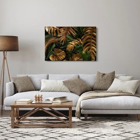 Kép - Arany levelek (90x60 cm)
