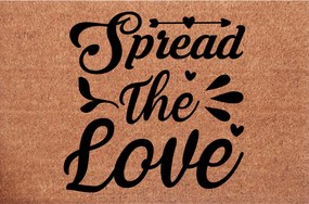 Ossza meg a szeretetet kókuszos Lábtörlő szeretet Lábtörlő