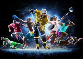 Kép - sport (üvegen) (70x50 cm)