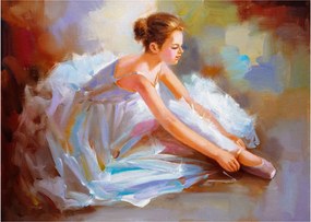 Üveg kép - Ballerina (70x50 cm)