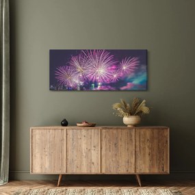 Tűzijáték képe (120x50 cm)