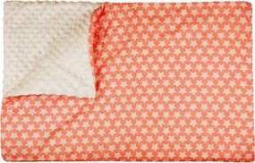 Mintás wellsoft béléses pamut babatakaró (75x100cm)