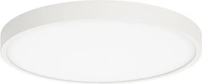 ITALUX PLF-75689-WH-4K RIBERIO Kerek Mennyezeti Lámpa Fehér, Fekete LED IP20