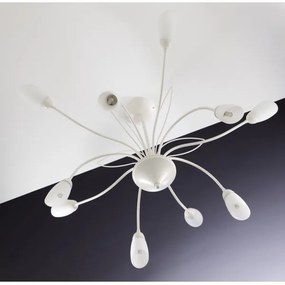 Jupiter 2061 - Rúdon függő csillár GLORIOSA 10xG9/14W/230V krémszínű