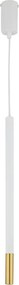 SIGMA LIGHTING 33236 SOPEL Hengeres Függesztett Lámpa Fehér, Arany G9 IP20